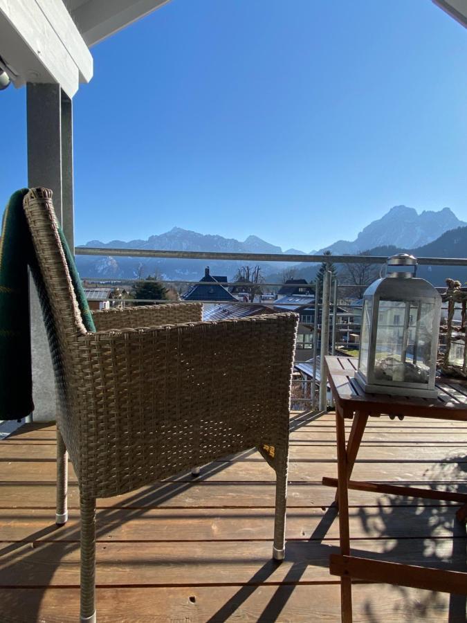 Appartement Penthouse Bargholz à Füssen Extérieur photo